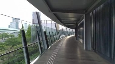 Tokyo Toyosu yaya güvertesi 2022