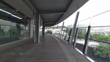 Tokyo Toyosu yaya güvertesi 2022