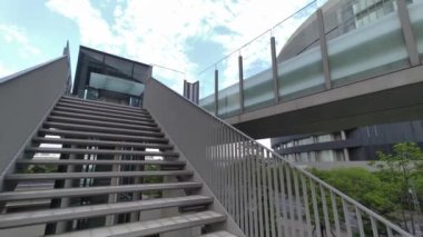 Tokyo Toyosu yaya güvertesi 2022