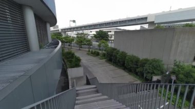 Tokyo Toyosu yaya güvertesi 2022