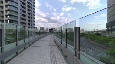 Tokyo Toyosu yaya güvertesi 2022