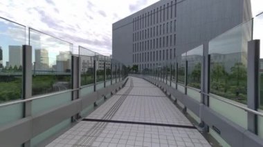 Tokyo Toyosu yaya güvertesi 2022