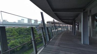 Tokyo Toyosu yaya güvertesi 2022