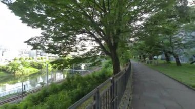 Tokyo Sotobori Parkı Sabah 2022