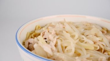 Et filizlenir Soya kaynaklı Ramen hazır şehriye 