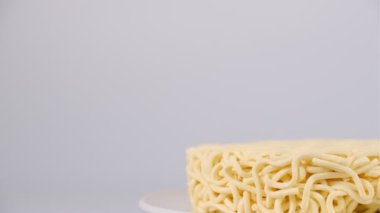 Japon kurutulmuş hazır erişteli Ramen.