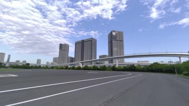 Tokyo Rinkai Disaster Prevention Park — Video Stock