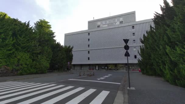 Парк Китаномару Токио Ранним Утром 2022 Года — стоковое видео
