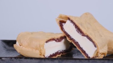Japon Taiyaki dondurması. 