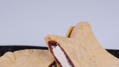 Japon Taiyaki dondurması. 