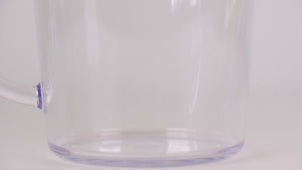 Молочно Кислотные Бактерии Напиток Короткий Видеоклип — стоковое видео