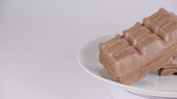 Japon Çikolatalı Dondurması — Stok video