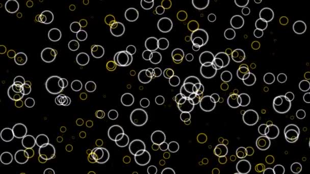 カラーCg粒子アニメーションモーショングラフィックス — ストック動画