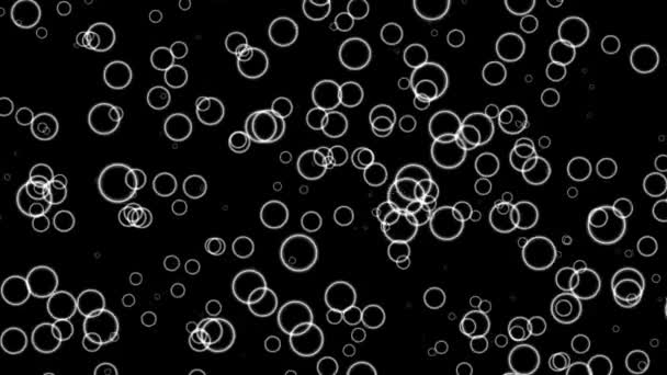 彩色Cg粒子动画动画图形 — 图库视频影像