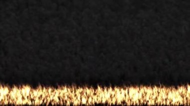 Alev Ateşi CG Parçacık Canlandırma Grafikleri