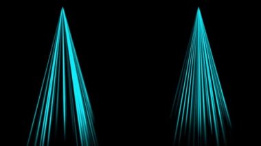 Sahne aydınlatma CG hafif animasyon hareket grafikleri