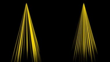 Sahne aydınlatma CG hafif animasyon hareket grafikleri