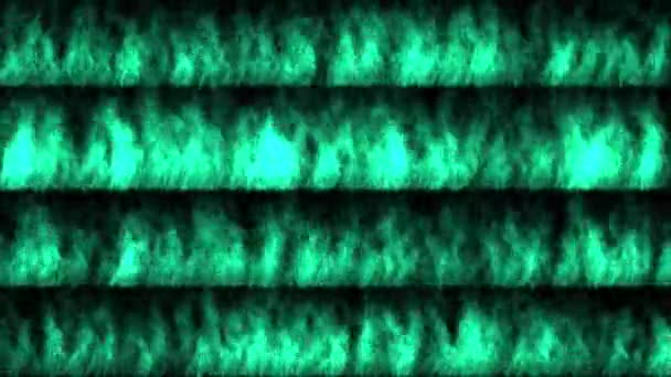 Γραφικά Κίνησης Σωματιδίων Χρώματος Φλόγας — Αρχείο Βίντεο