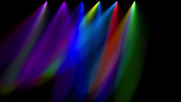 Stage Lighting Light Animation Motion Graphics — Stock Video