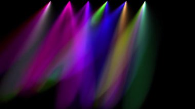 Sahne aydınlatma CG hafif animasyon hareket grafikleri