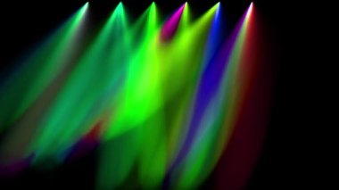 Sahne aydınlatma CG hafif animasyon hareket grafikleri