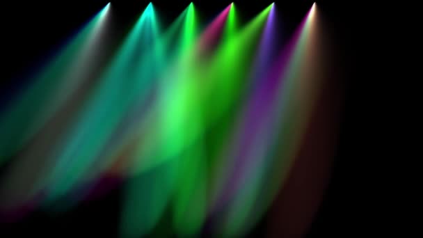 Illuminazione Scenica Animazione Grafica Movimento Luce — Video Stock