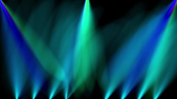 Toneelverlichting Licht Animatie Motion Graphics — Stockvideo