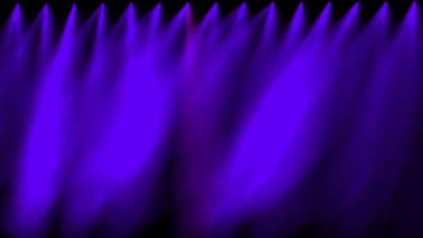Toneelverlichting Licht Animatie Motion Graphics — Stockvideo