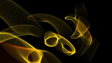 Siber Parçacık Dijital CG Canlandırma Grafikleri