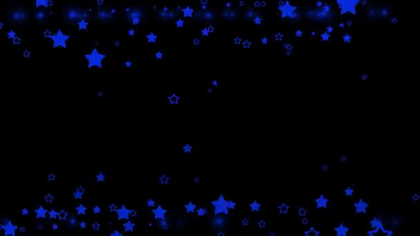 Star Shape Particle Figure Animation Motion Graphics — 비디오