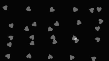 Düz Kalp şekilli düzlem animasyon grafikleri