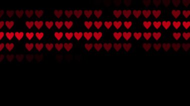 Düz Kalp şekilli düzlem animasyon grafikleri