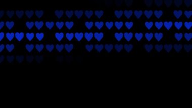 Düz Kalp şekilli düzlem animasyon grafikleri