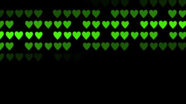 Düz Kalp şekilli düzlem animasyon grafikleri