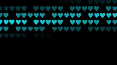 Düz Kalp şekilli düzlem animasyon grafikleri