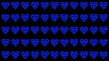 Düz Kalp şekilli düzlem animasyon grafikleri