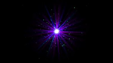 Işık parçacığı animasyon grafiklerini parlat