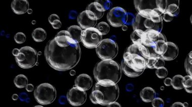 Top halkası şekli küre parçacık canlandırma grafikleri