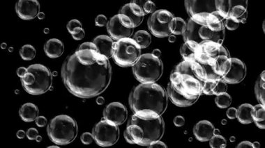 Top halkası şekli küre parçacık canlandırma grafikleri