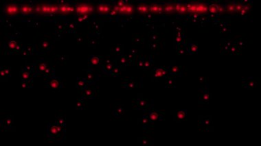 Top halkası şekli küre parçacık canlandırma grafikleri