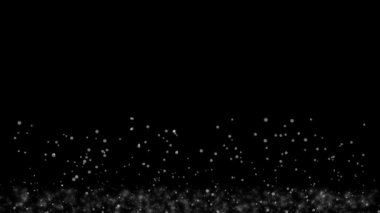 Fantastik parçacık CG animasyon hareketi grafikleri