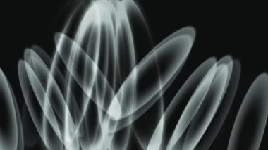 Fantastik parçacık CG animasyon hareketi grafikleri