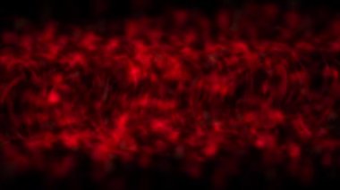 Fantastik parçacık CG animasyon hareketi grafikleri