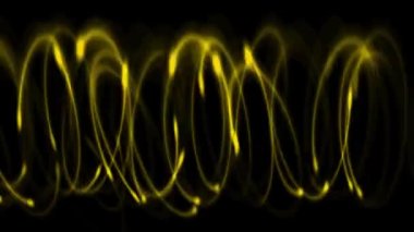 Fantastik parçacık CG animasyon hareketi grafikleri