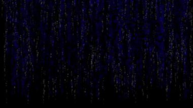 Fantastik parçacık CG animasyon hareketi grafikleri