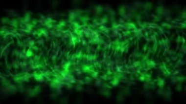 Fantastik parçacık CG animasyon hareketi grafikleri