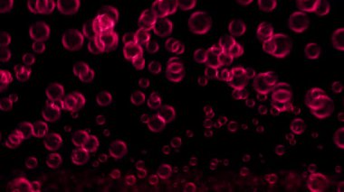 Fantastik parçacık CG animasyon hareketi grafikleri