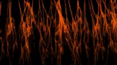 Fantastik parçacık CG animasyon hareketi grafikleri