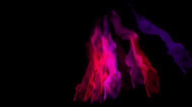 Fantastik parçacık CG animasyon hareketi grafikleri