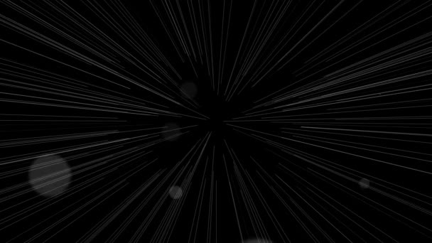 Kulring Form Sfär Partikel Animation Rörelse Grafik — Stockvideo